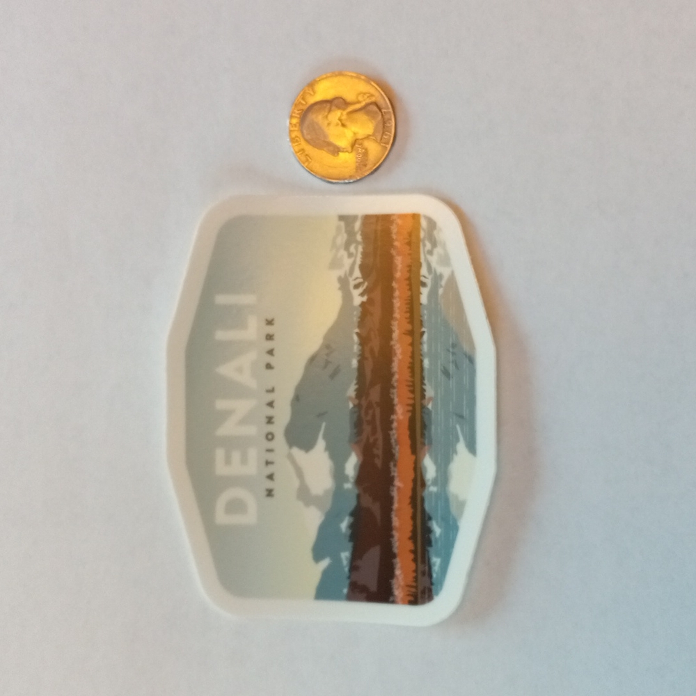 3/$12 | Sticker - Alaska, Denali National Park